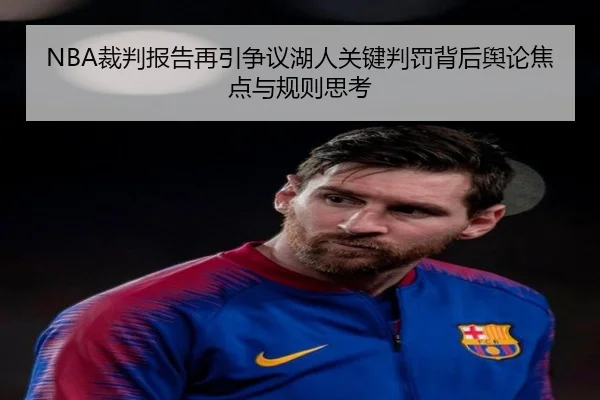 NBA裁判报告再引争议湖人关键判罚背后舆论焦点与规则思考